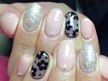 ネイルネイル 南森町店(nailnail)/ガーリィの中にCoolな印象も♪