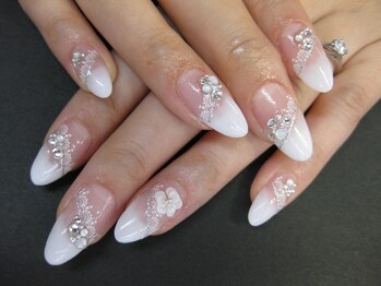 ネイルサロン グレイス(Grace)/【定額】10本アート付きスカルプ