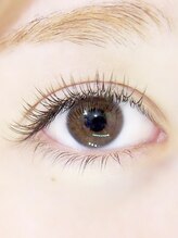 アイネイル(eyenail)/秋ブラウン系のフラットラッシュ