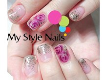 マイ スタイル ネイルズ(My Style Nails)/ラメグラデーションジェル