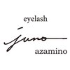 アイラッシュ ジュノ あざみ野(eyelash juno)ロゴ
