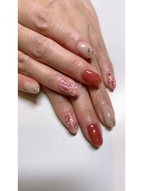 ツイードネイル