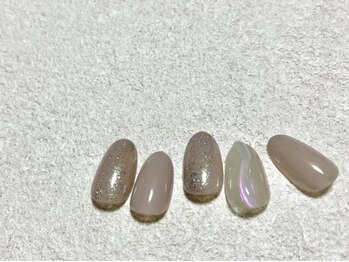 モグネイル(Mogunail)/5.6月定額A ぷっくりネイル