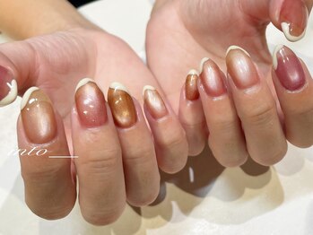 ネイルサロン イントゥ(into_)/秋色 マグネットアート