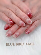 ブルーバードネイル(Blue bird nail)/バレンタイン nail