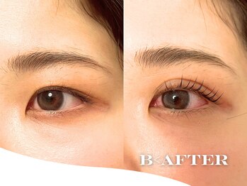 ビーアフターサロン 恵比寿本店(B<AFTER SALON)/うるっと瞳に立ち上げカール