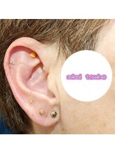 チェリー(Cherry)/耳ツボジュエリー