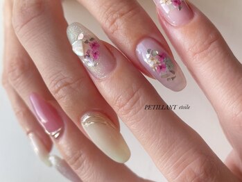 ペティアン エトワール アイラッシュアンドネイル(PETILLANT etoile)/フリーデザインジェル¥9020