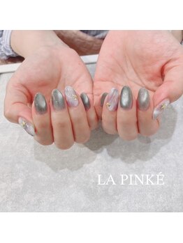 ラ パンケ(LA PINKE)/マーメイドニュアンスネイル