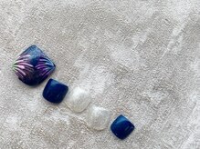 スリー(THREE)/Aug.2021/nail design