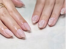 2M ネイル アトリエ(2M NAIL ATELIER)/ちゅるん 韓国ネイル ベージュ