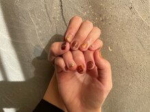 ルーブルビュー(Louvre be)/ショートネイル×ニュアンス