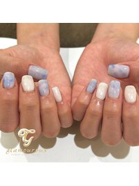 梅雨ネイル