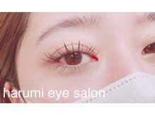 ハルミ(harumi eye salon)の雰囲気（フラットラッシュ120本+下まつ毛30本♪）