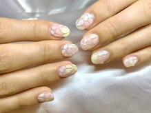 マシェリ(MA CHERIE)/フラワーアートネイル