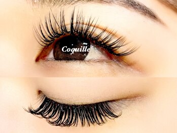 コキーユ(Coquille)の写真/実力派スタッフ勢揃いの人気店♪圧倒的技術力が自慢！《平日12～16時限定★ボリュームラッシュ300本¥5700》