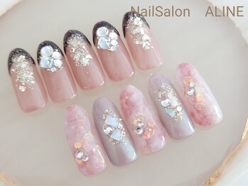 ネイルサロン アリーヌ(ALINE)/【定額】VIPコース¥8900