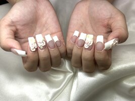 3Dバラネイル