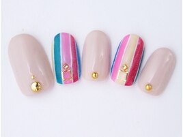 マルチカラーストライプ