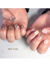 アイリーネイル(IRIE NAIL)/ジェル　手描き4本アート