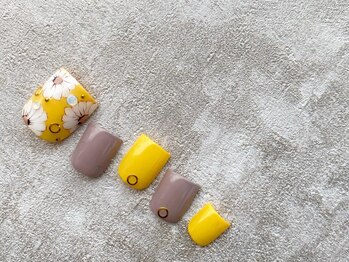 スリー(THREE)/Aug.2021/nail design