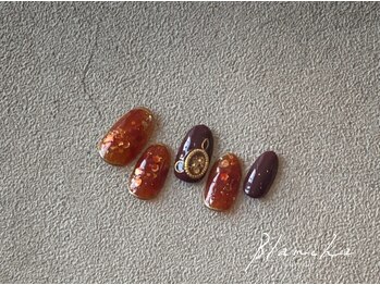 秋ネイルデザイン