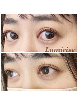 ルミライズ(Lumirise)/お客様デザイン#まつげパーマ