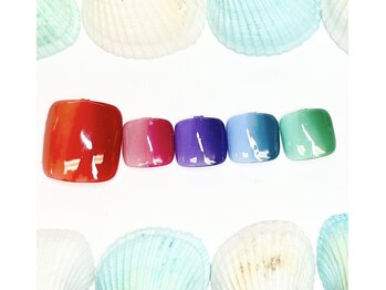 ルシェルネイル ゼゼ(Le Ciel Nail zeze)/2024年夏フット