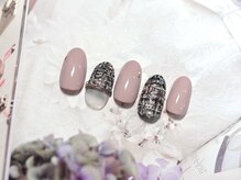 サロンドランジェ(salon de Lange)/ツイードネイル