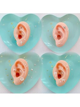 エクラートアイ アンド ローレル 池袋店(ECLART eye&Laurel)/耳ツボ＊シンプル＊大人デザイン