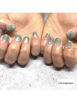 リブ 三軒茶屋(LiB)/カラーグラデーションクリアマグ