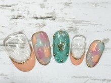 ビービーネイル(BB)/カラフルnail