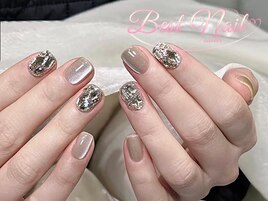 埋め尽くしデザインネイル