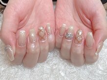 レアネイル 新宿(le'a nail)/チェックネイル