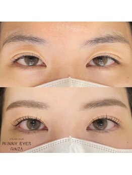 バニーアイズ 銀座店(Bunny eyes GINZA)/ラッシュカール×アイブロウ