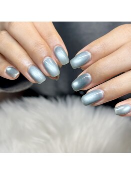 マイオティック ネイル(miotic nail)/ブルーグレーマグネット