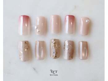 ダブティーネイル(W &T Nail)/R8.04WTシンプルデザインコース