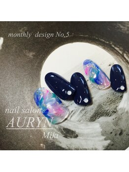 アウリン(AURYN)/10月限定monthly design No,5