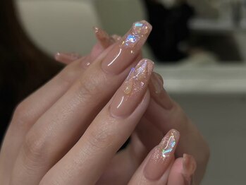 ジーナ 豊洲3号店(Zina)の写真/《パラジェル変更無料☆》ぷっくりアート/韓国系/ニュアンス等幅広くご用意！アイと同時施術で忙しい方も◎