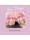 ラメグラデーションネイル