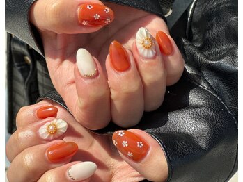 ガーデン ヘア&エステ&ネイル Garden/お花 ホログラム