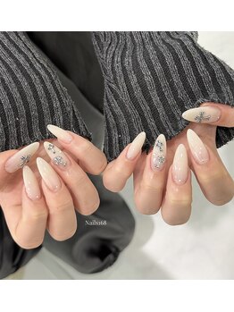 ネイルズ イロハ 新大久保店(NAILS 168)/長さだしチップ