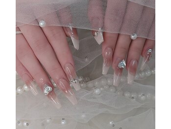 長さだし◇フレンチネイル