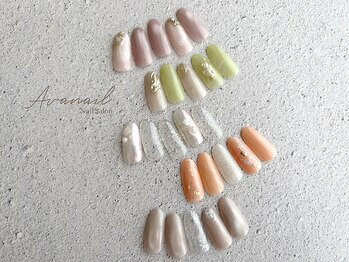 アバネイル 名駅店(AVA NAIL)/夏のシェルニュアンスネイル