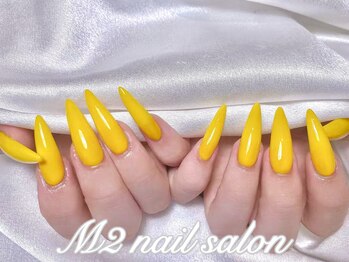 エムズ ネイルサロン(M2)/シンプルイエローワンカラー