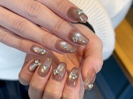 マグネットビジューネイル