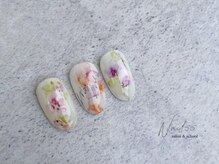 ネイルゴーゴー(NAIL55)/水彩画アート