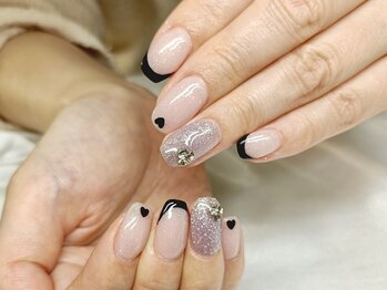 キュアイスト 所沢店(CUREist)の写真/シンプルなデザインを毎月楽しみたい方に☆オフィスネイルにもピッタリなデザインを豊富にご用意◎[所沢]