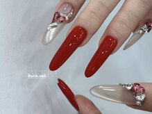 ルリン(Rurin)/赤ネイル／パーツ