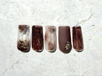 定額大人ニュアンスネイル